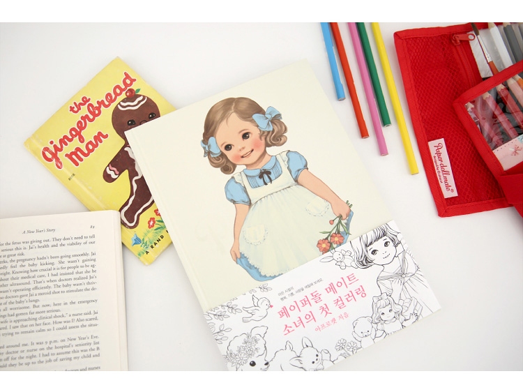 Paper Doll Mate Coloring Book panmomo Belanja Online Barang Unik
