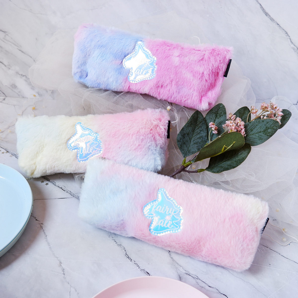 Fairy Tale Lights Up Fluffy Pencil Case panmomo Belanja Online