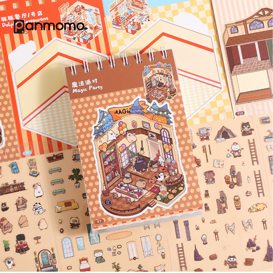 Joyful Life DIY Sticker Book | panmomo.com