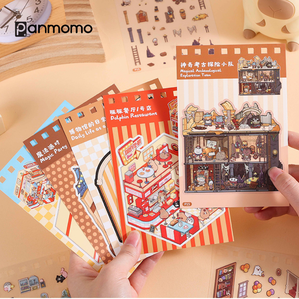 Joyful Life DIY Sticker Book | panmomo.com