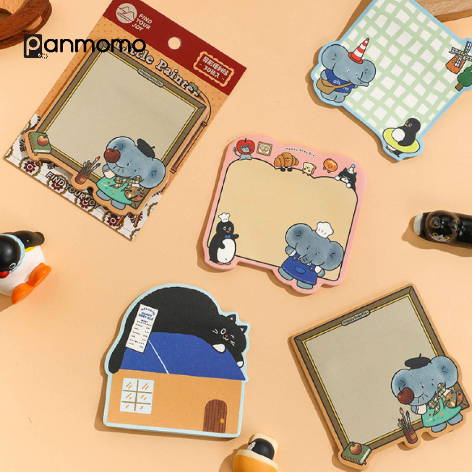Little Elephant Sticky Notes | panmomo.com