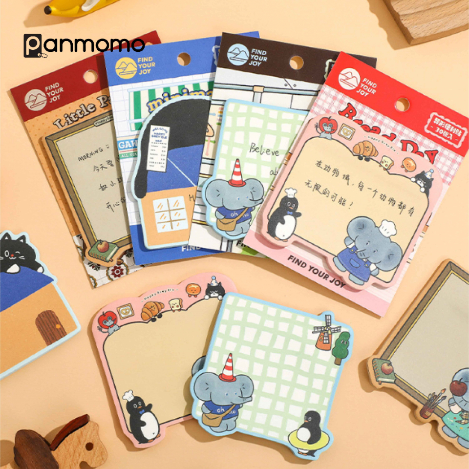 Little Elephant Sticky Notes | panmomo.com
