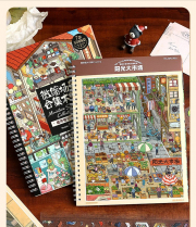 City Cubicle DIY Sticker Book 