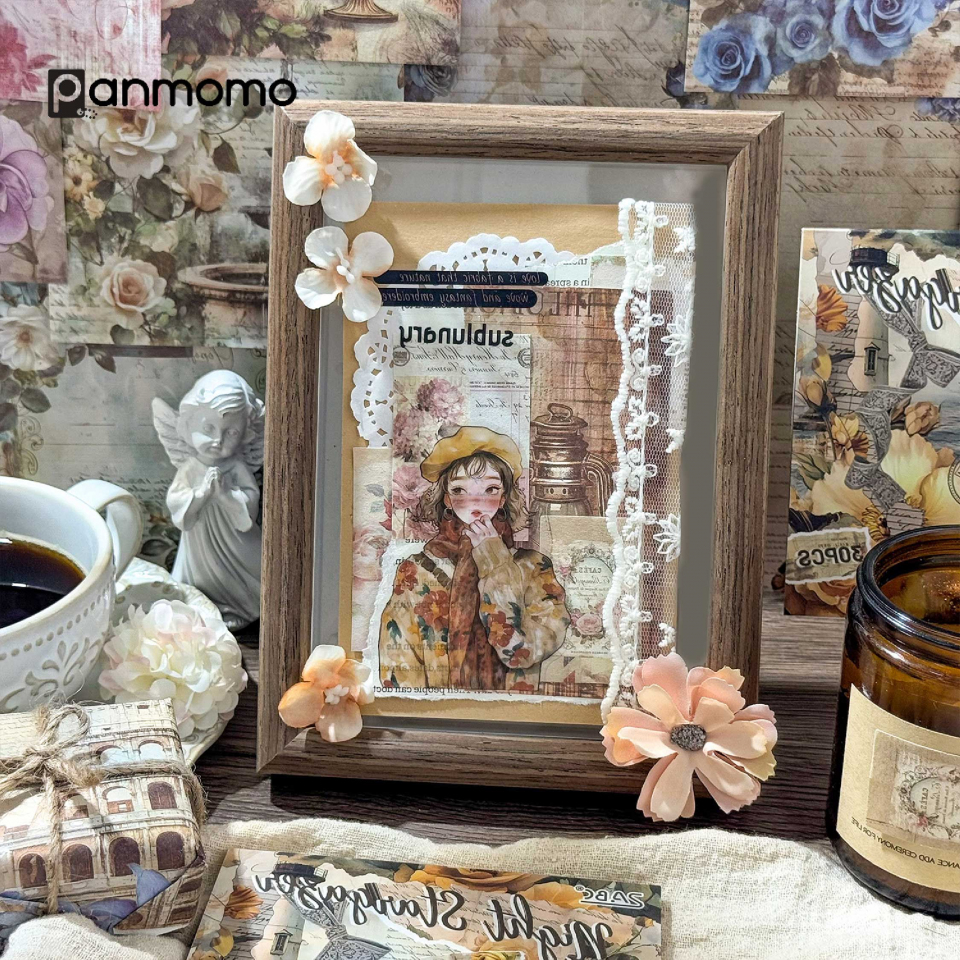 Vintage Spring Deco Paper | panmomo.com