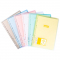 Colorful Dual Tie Slim File Binder Notebook