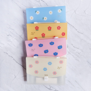 Hyuna Flower Plastic Folder Briefcase