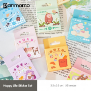 Happy Life Sticker Set