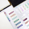 Six Colors Tab Style Index Page Markers