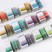 Masking Tape Set 6pc Shades of Color