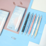 Morandi Color Series Gel Ink Pen Set 5pc