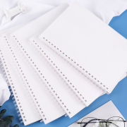 Frost White Soft Ring Ruled Notebook