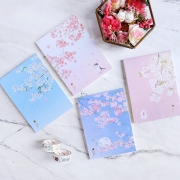 Dear Cherry Blossom Plain Notepad B6
