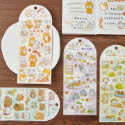Animal Lovers Shiny 3D Diary Deco Stickers