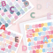 Bubbly Alphabet Diary Deco Stickers