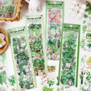 Green Growth Series Diary Deco Stickers