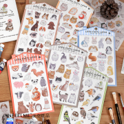 Little Fluffy Cuties Diary Deco Stickers