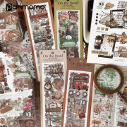 On The Road European Style Diary Deco Stickers