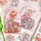 Holiday Pudding Girl Flake Stickers Set