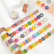 Colorful Day Assorted Roll Deco Stickers