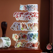 Flowery Whisper Series Roll Deco Stickers
