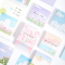 Flowers By The Sea Sticky Notes and Stickers Set