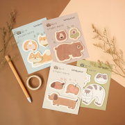 Forest Cute Pet Mini Sticky Notes Set